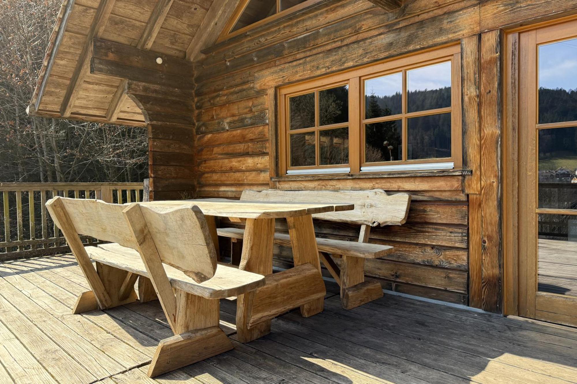 Schwarzwald Blockhaus - Sauna - Kamin - Mit Bettwaesche Und Handtuecher Schenkenzell Luaran gambar