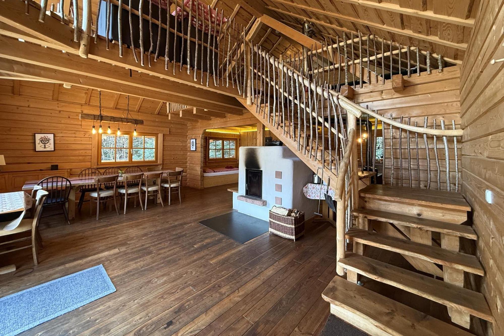Schwarzwald Blockhaus - Sauna - Kamin - Mit Bettwaesche Und Handtuecher Schenkenzell Luaran gambar