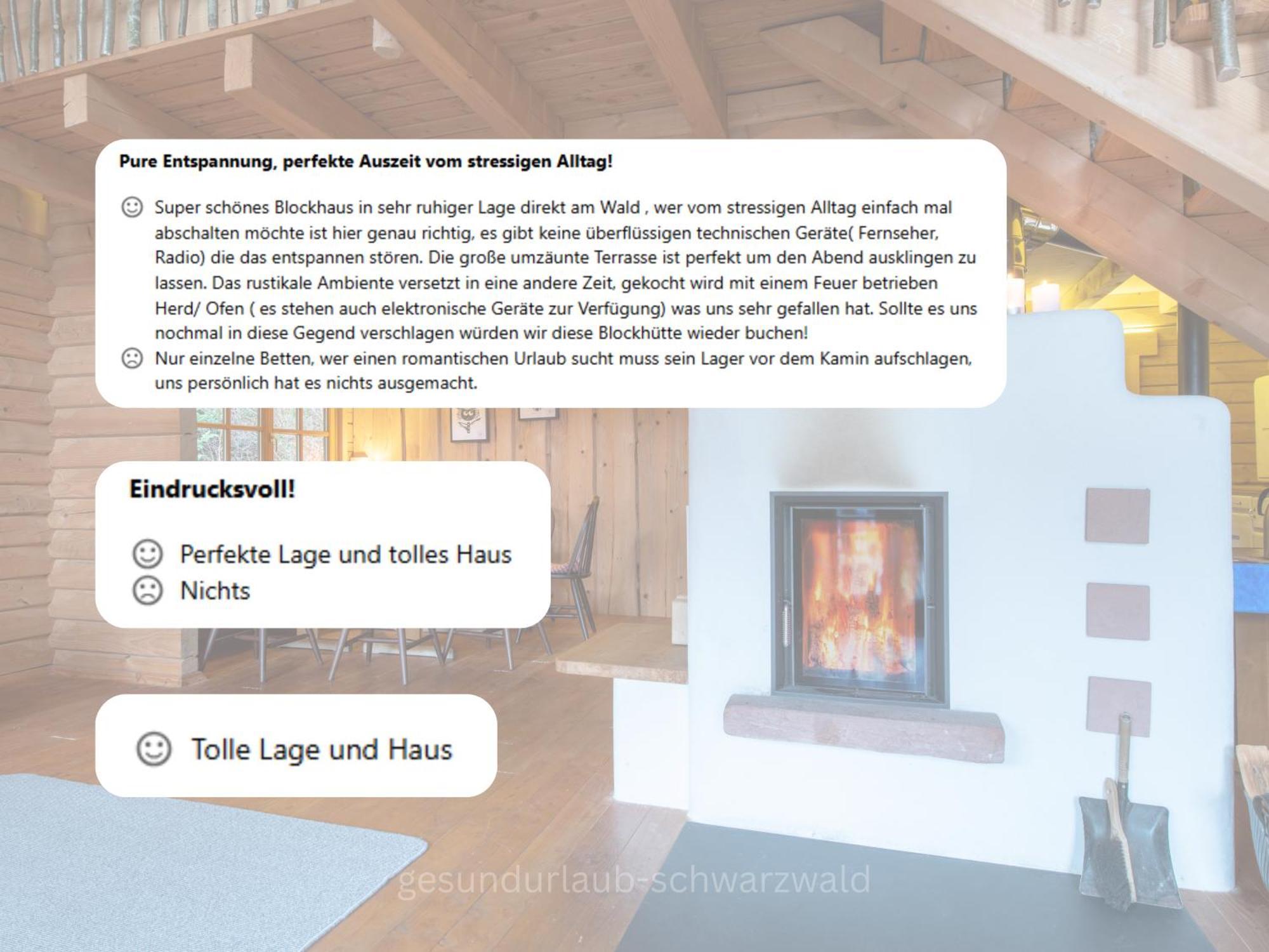 Schwarzwald Blockhaus - Sauna - Kamin - Mit Bettwaesche Und Handtuecher Schenkenzell Luaran gambar